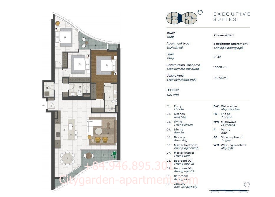 3pn 160m p1 duoi lau 11